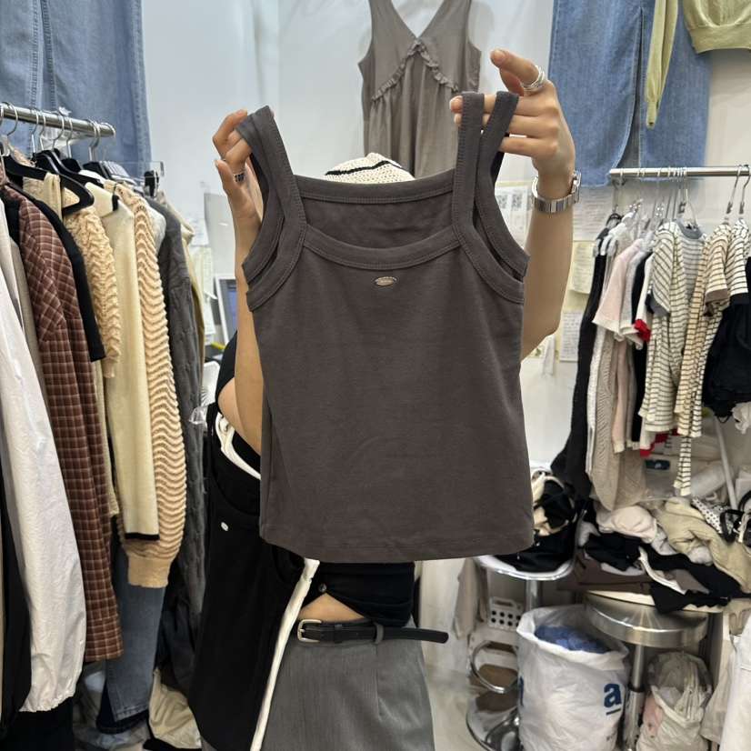 BILLION-L韓國直郵實拍女士新品時尚推薦職業人氣吊帶背心BILLION-L吊帶/背心