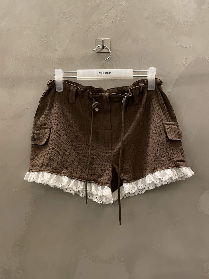 MULCUP東大門實拍韓國女士新品26夏季休閑人氣時尚26春夏短褲MULCUP短褲