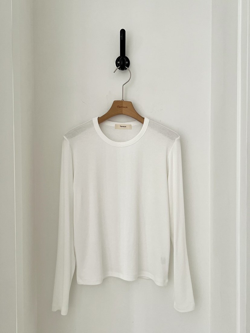 TERRACE韓國東大門代購女裝新品職業熱賣人氣推薦長袖T恤TERRACE長袖T恤