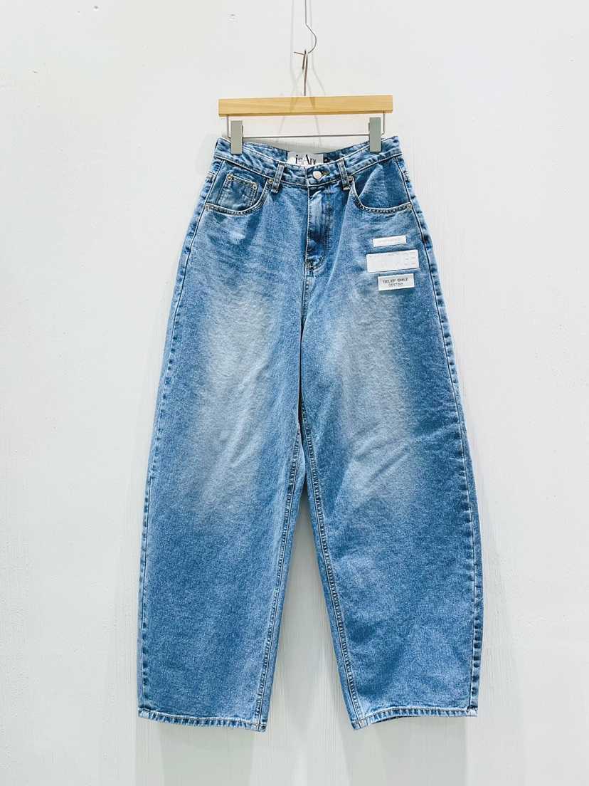 IAAN韓國代購女士新品職業休閑26夏季時尚熱賣推薦牛仔褲iaAn牛仔褲