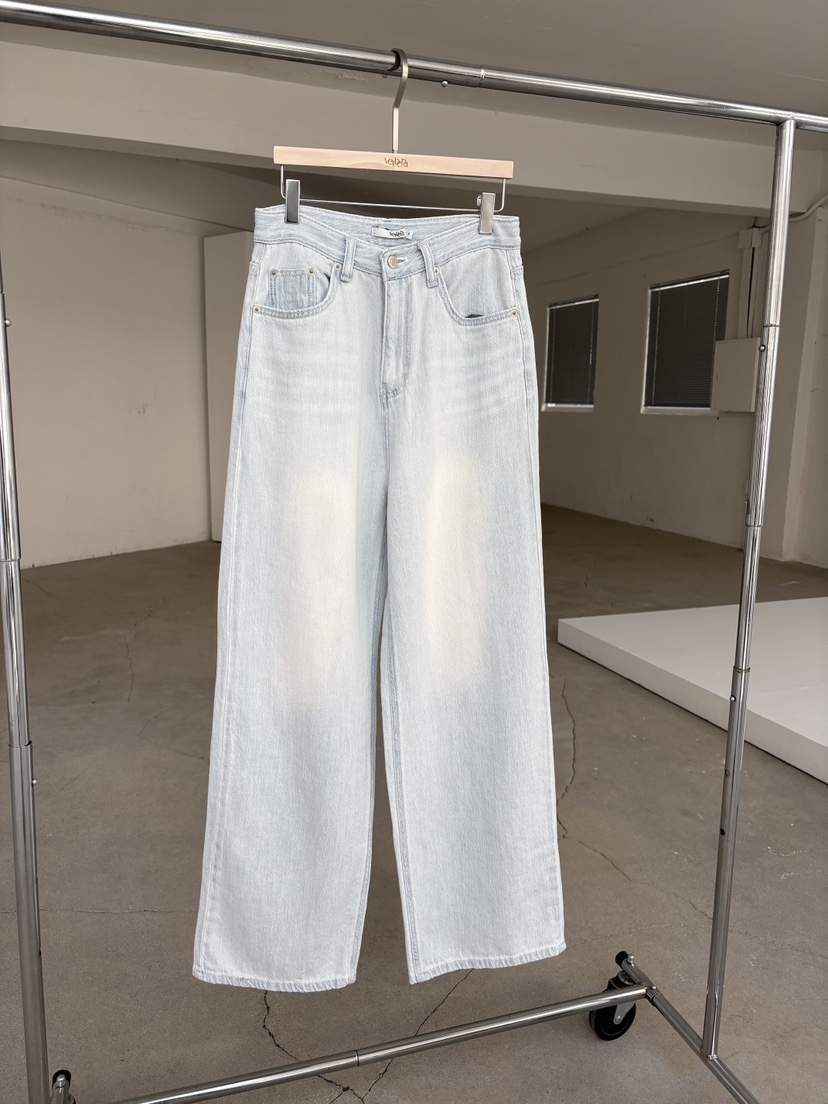 Verbena韓國直郵女裝新款熱賣休閑時尚職業人氣牛仔褲亞麻Verbena牛仔褲