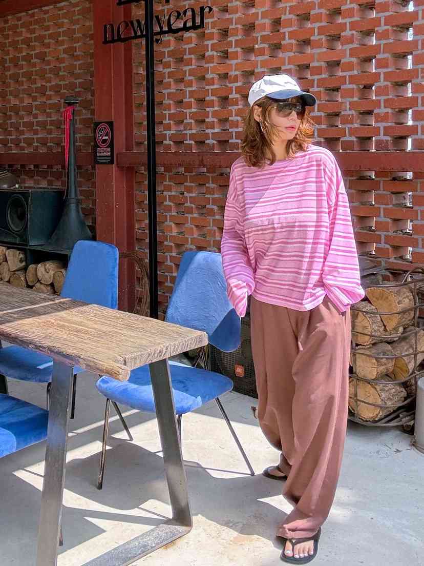 PARIS MATCH東大門實拍女士新款推薦26春夏熱賣真品休閑褲PARIS MATCH休閑褲