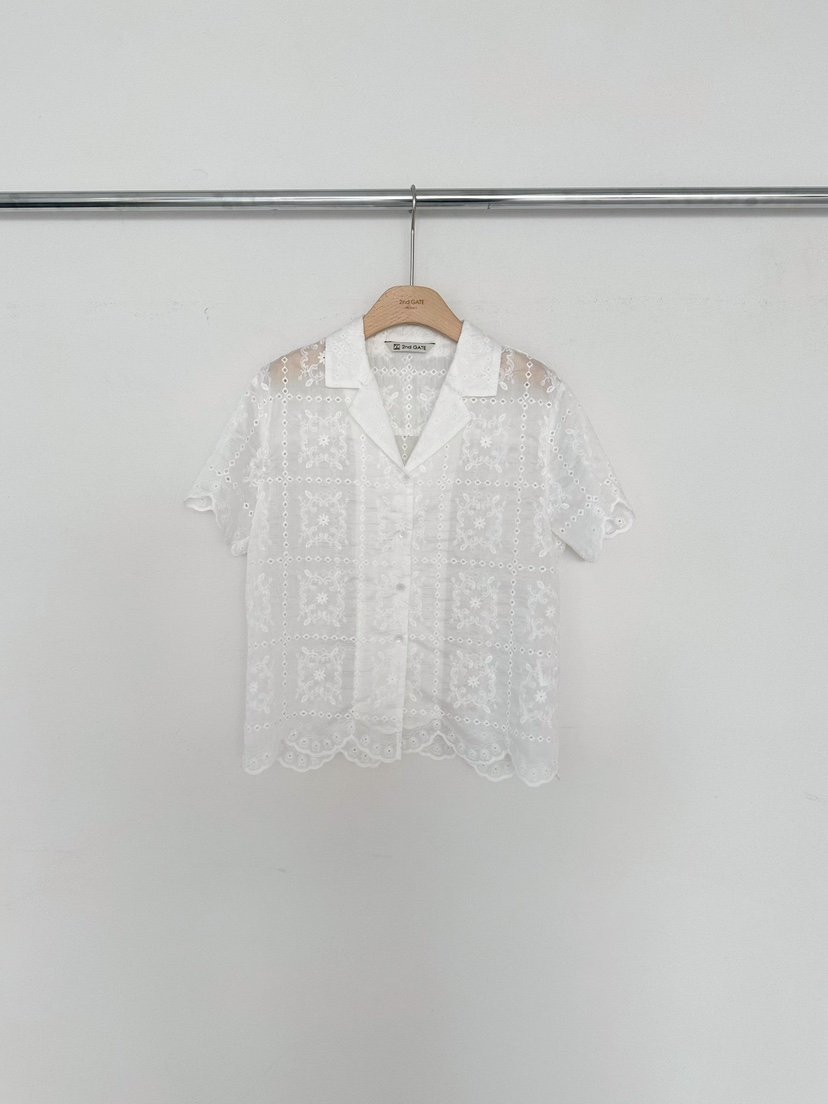 2ND GATE東大門代購女裝新品人氣推薦休閑熱賣襯衫蕾絲衫2ND GATE襯衫/蕾絲衫