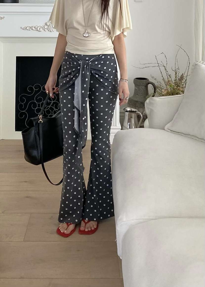 OUPPT東大門代購女士新品26春夏職業真品推薦熱賣人氣休閑褲OUPPT休閑褲