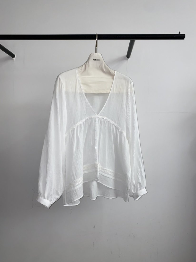 ARBOL韓國代購女裝新款職業時尚26春夏熱賣推薦襯衫蕾絲衫ARBOL襯衫/蕾絲衫