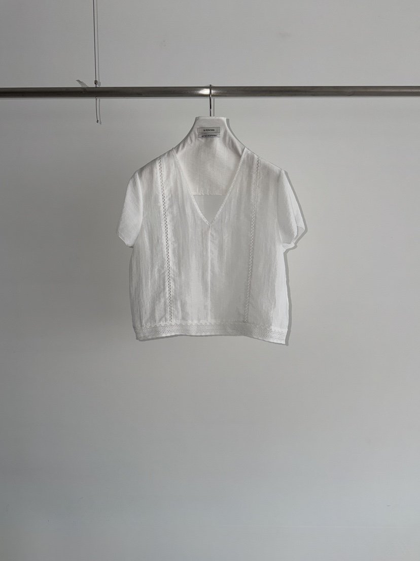 BAKING POWDER韓國代購女裝新款職業真品26春夏襯衫蕾絲衫BAKING POWDER襯衫/蕾絲衫