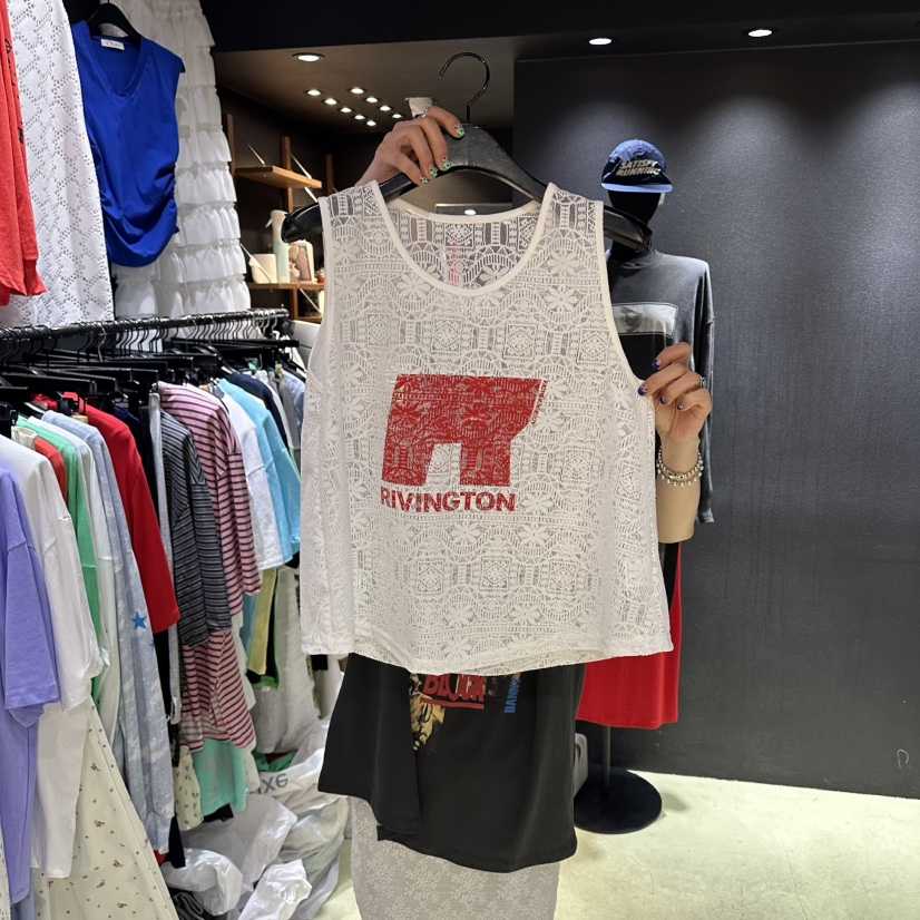 CHAVI韓國代購女裝新品推薦人氣時尚休閑真品26春夏吊帶背心CHAVI吊帶/背心