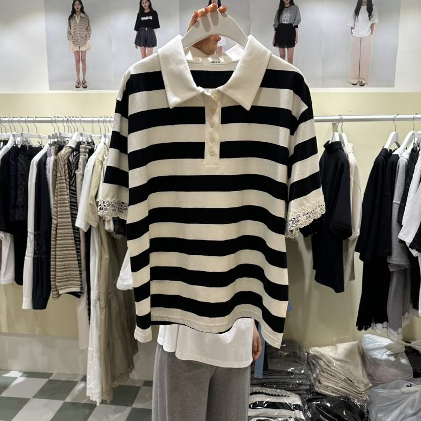 OREUM東大門直郵女士新款熱賣真品推薦職業休閑人氣26春夏T恤OREUMT恤