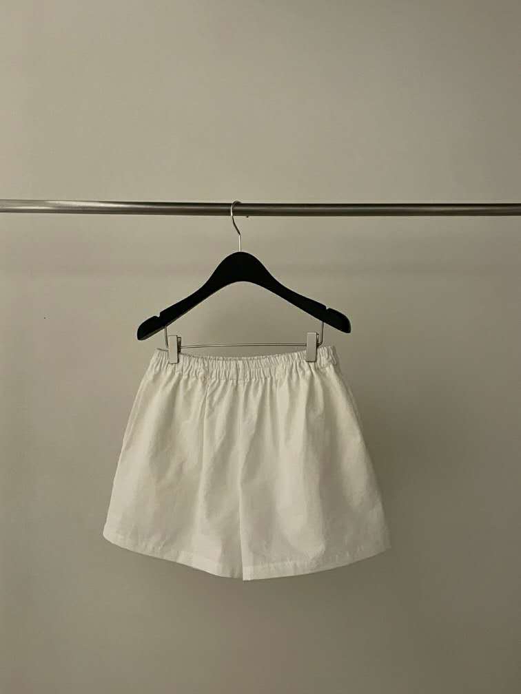 FLAT GARDEN/LA MUETTE/JAMIESTONE韓國代購女裝新品26春夏短褲亞麻FLAT GARDEN/LA MUETTE/JAMIESTONE短褲