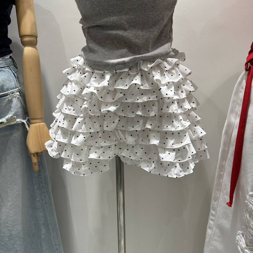 BAIE.38東大門代購女士新品職業時尚人氣推薦短褲荷葉邊BAIE.38短褲