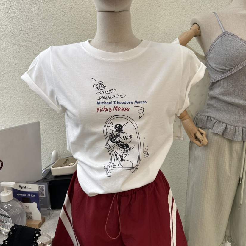 MAGOT東大門代購女士新品職業時尚休閑26春夏人氣推薦T恤IIIΛGOT/MAGOTT恤