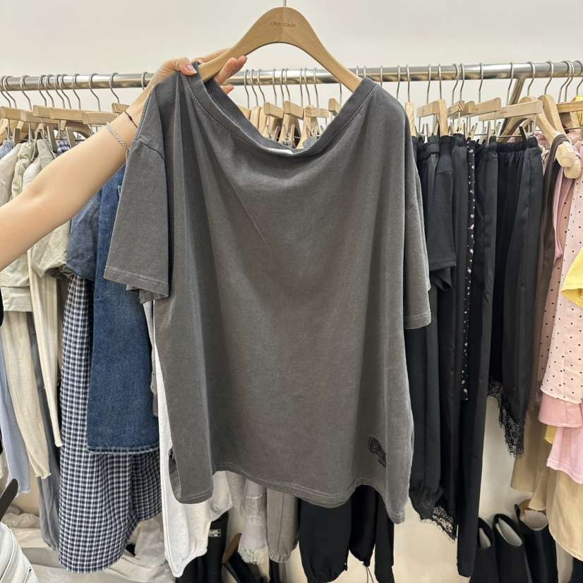 DELIGHT-L東大門代購女士新品人氣推薦休閑26春夏T恤不含腰帶DELIGHT-LT恤