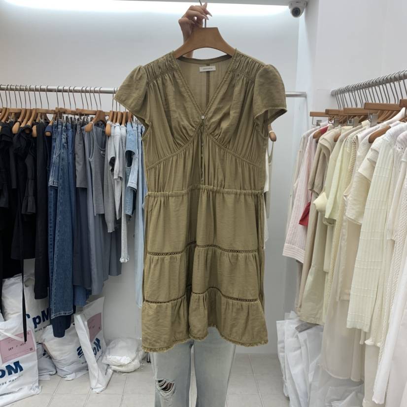 DRESS ROOM韓國直郵女裝新款26春夏真品推薦職業人氣連衣裙DRESS ROOM連衣裙