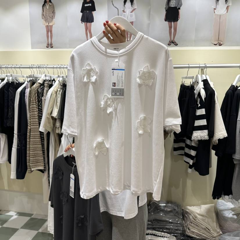 OREUM韓國直郵女裝新款時尚推薦人氣真品休閑26春夏熱賣T恤OREUMT恤