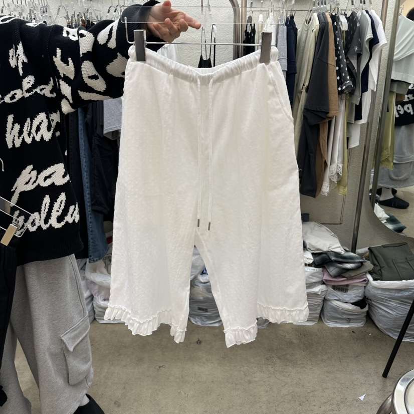 MAGOT東大門實拍女裝新品真品時尚休閑職業推薦26春夏短褲褶皺IIIΛGOT/MAGOT短褲