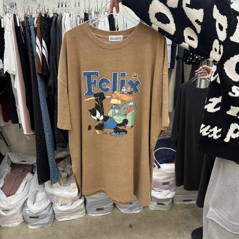 MAGOT東大門直郵女士新品26春夏真品職業時尚推薦休閑T恤IIIΛGOT/MAGOTT恤