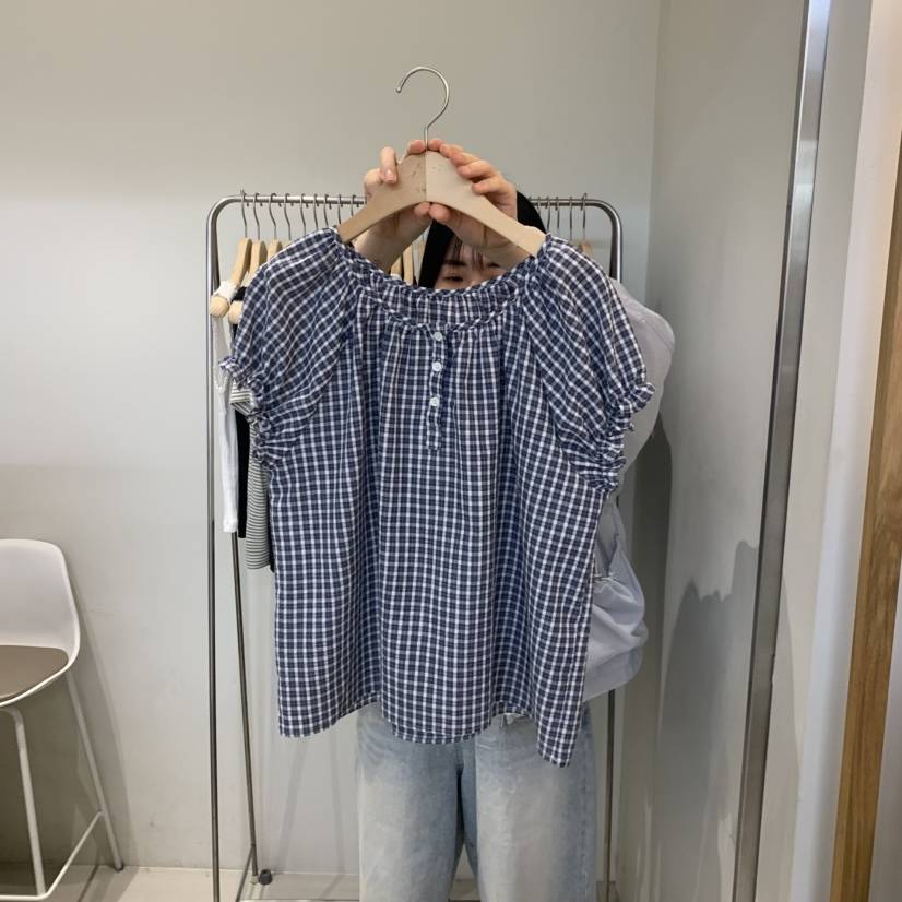 OUTRENE東大門實拍女裝新品推薦職業休閑26春夏襯衫蕾絲衫OUTRENE襯衫/蕾絲衫