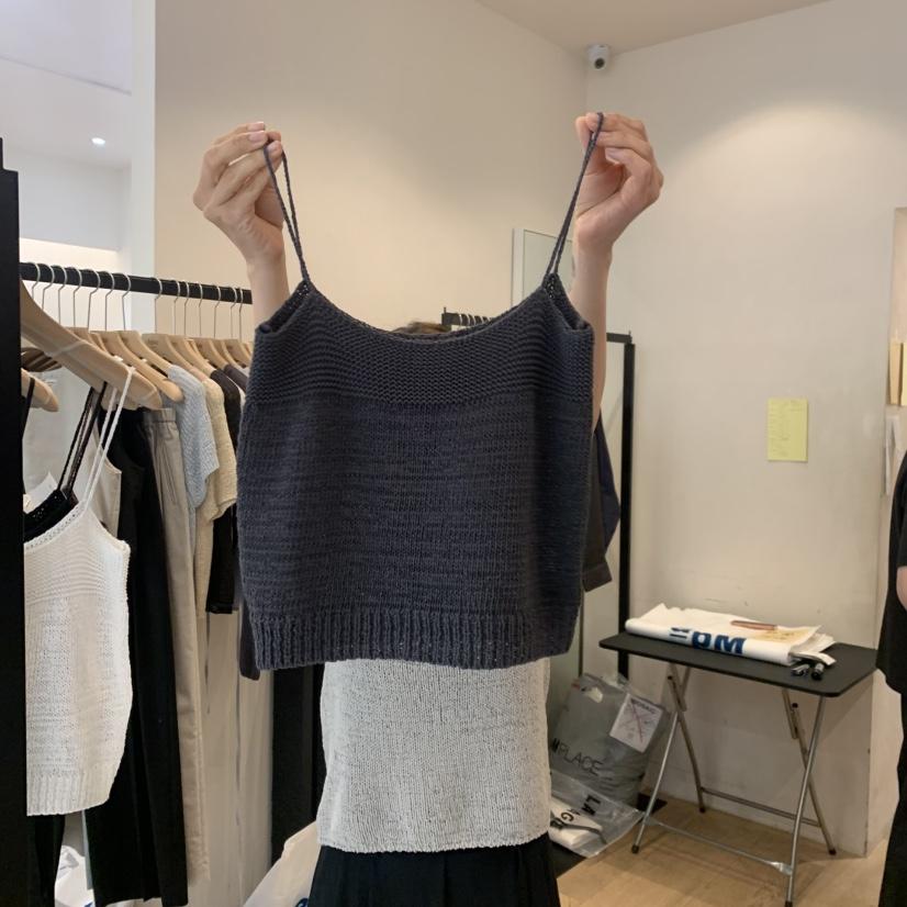 LA MAGIE FEMME韓國直郵女裝新品推薦人氣吊帶背心棉質Lamagie Femme吊帶/背心