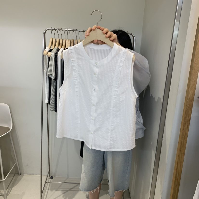 OUTRENE韓國直郵女裝新品26春夏熱賣推薦時尚真品襯衫蕾絲衫OUTRENE襯衫/蕾絲衫