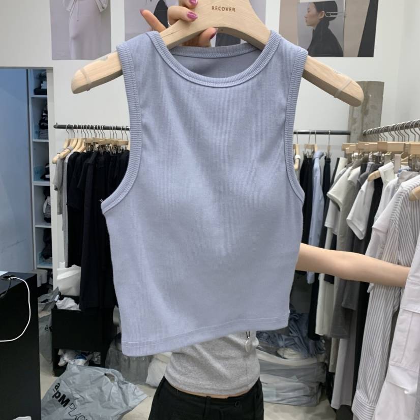 RECOVER東大門代購女裝新款熱賣職業真品休閑26春夏吊帶背心RECOVER/MOMENT吊帶/背心