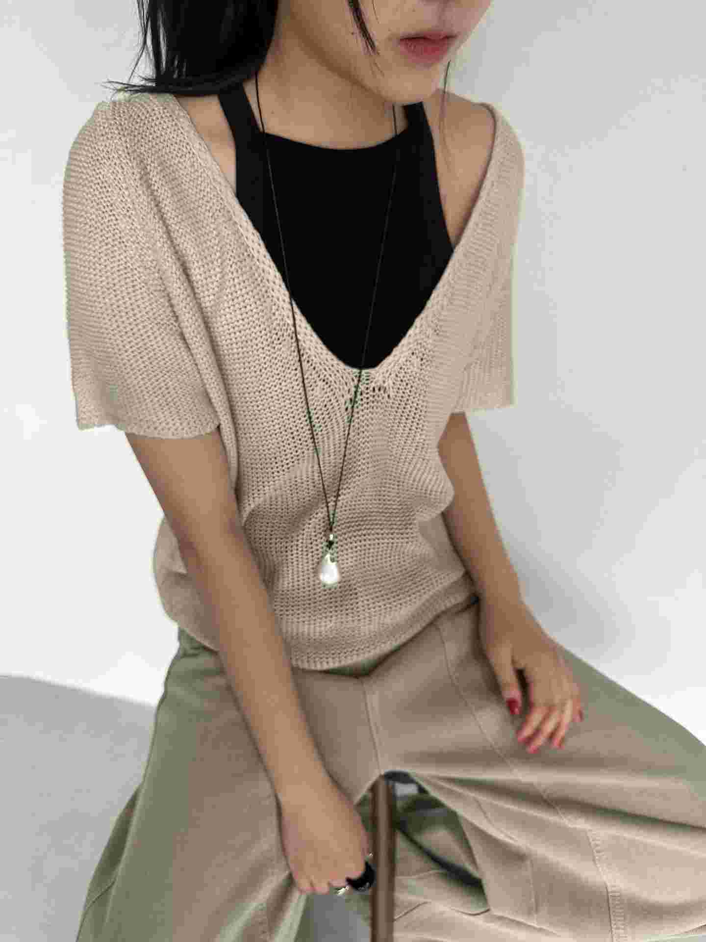 PRANA/CLOTHINK韓國直郵女裝新品26春夏人氣針織衫不含內搭PRANA/CLOTHINK針織衫