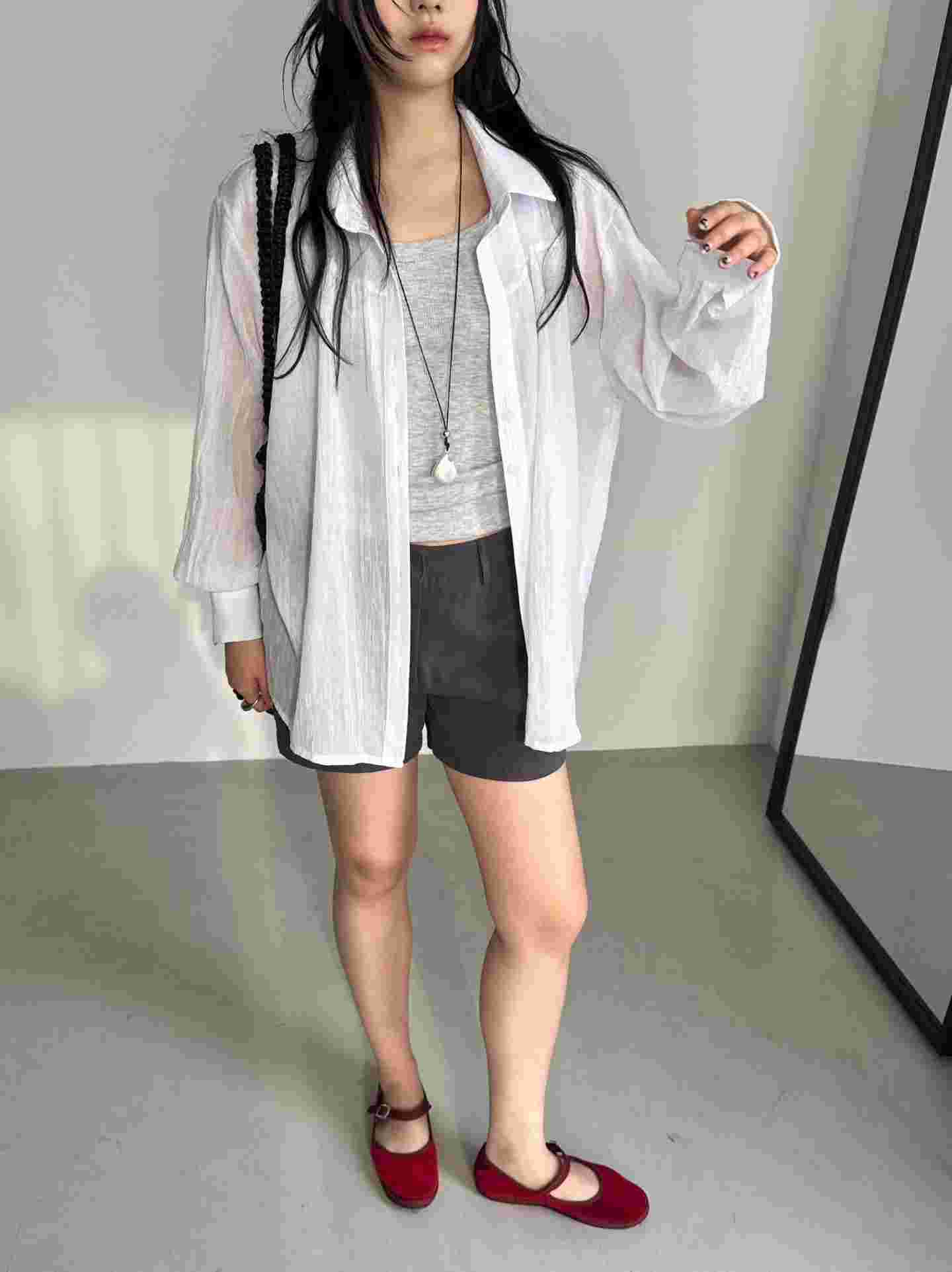 PRANA/CLOTHINK韓國代購女士新款真品襯衫蕾絲衫不含內搭PRANA/CLOTHINK襯衫/蕾絲衫