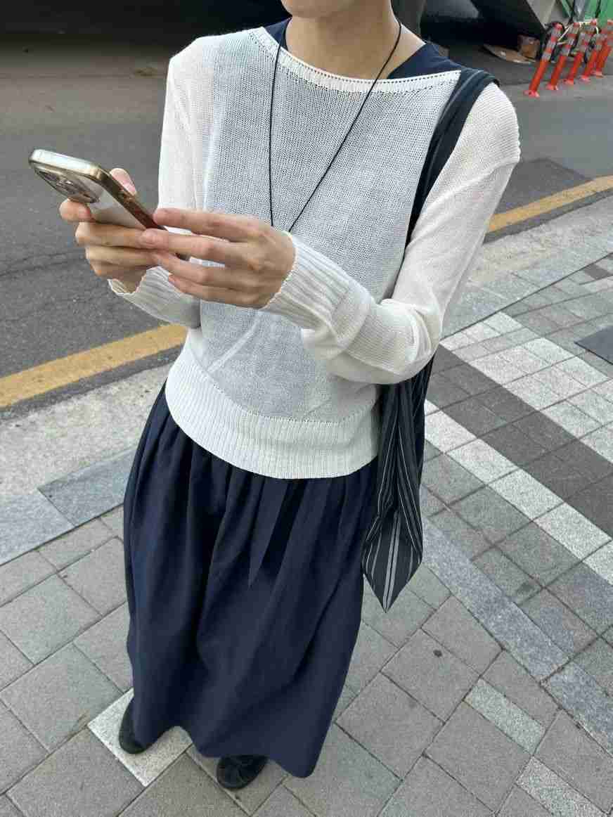 PRANA/CLOTHINK韓國東大門代購女裝新款推薦針織衫不含內搭PRANA/CLOTHINK針織衫