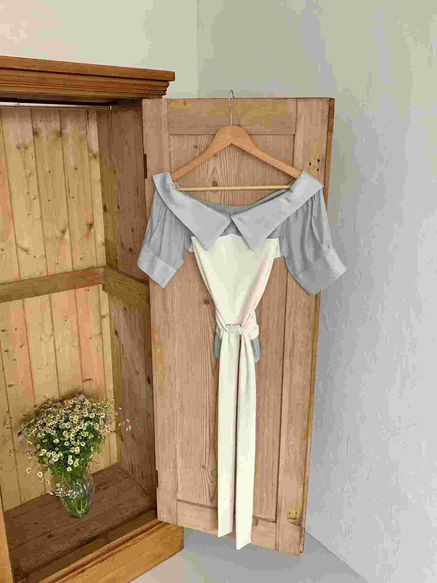 REFILL-리필-T韓國直郵實拍女裝新款26春夏時尚襯衫蕾絲衫REFILL-리필-T襯衫/蕾絲衫