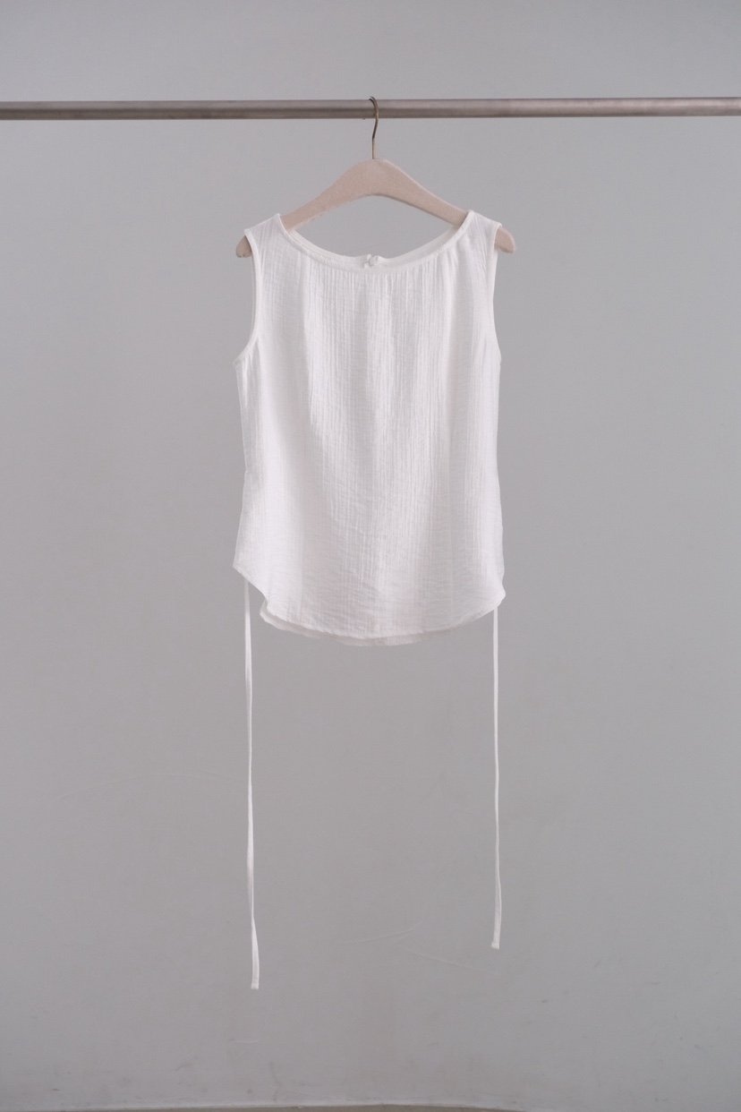 SORBET/FLAT WHITE東大門實拍女士新款26春夏人氣吊帶背心SORBET/FLAT WHITE吊帶/背心