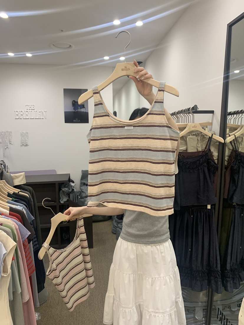 BRELLIN韓國東大門代購女士新款人氣26春夏熱賣時尚吊帶背心BRELLIN吊帶/背心