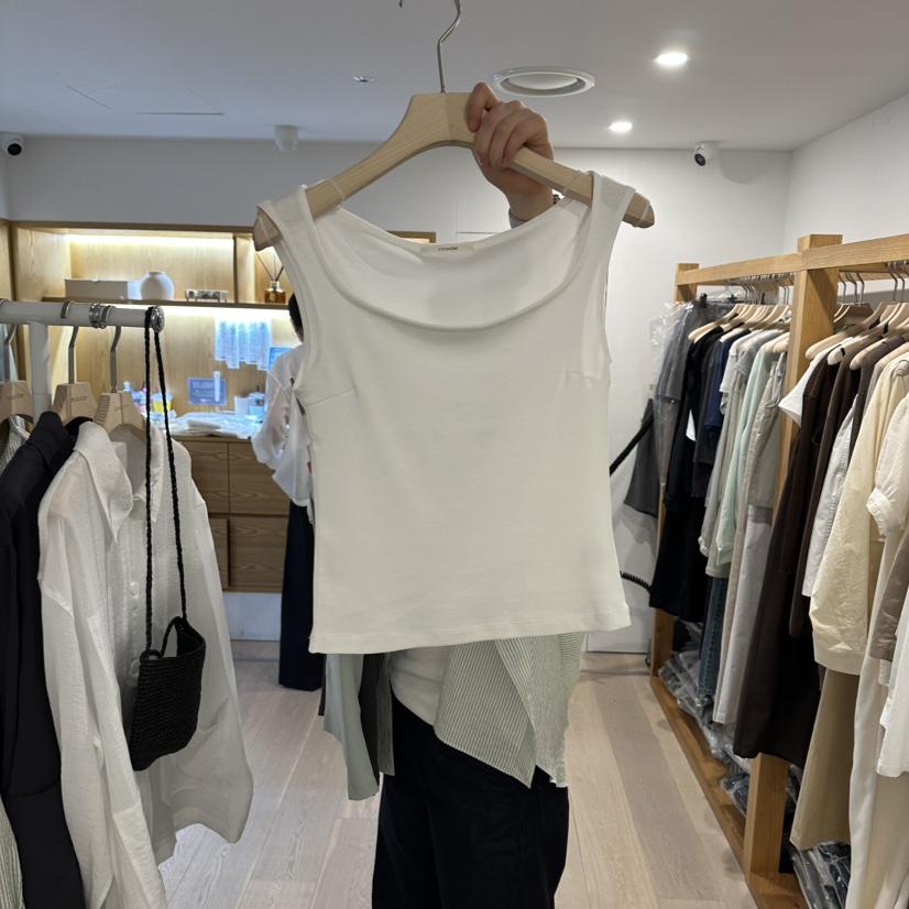 ROUNDER韓國代購女裝新品熱賣26夏季職業推薦時尚吊帶背心ROUNDER吊帶/背心