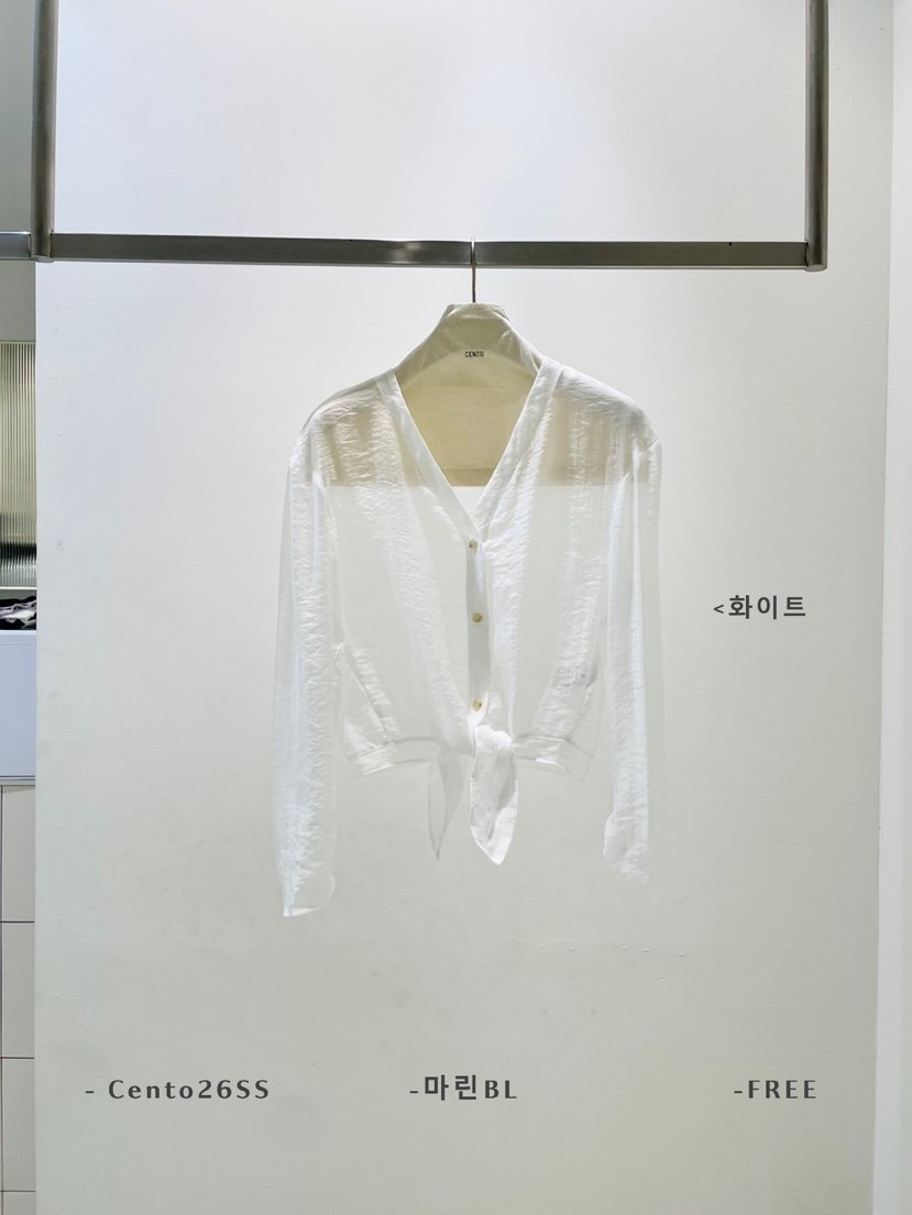 CENTO韓國東大門代購女士新品26春夏熱賣26夏季襯衫蕾絲衫CENTO襯衫/蕾絲衫