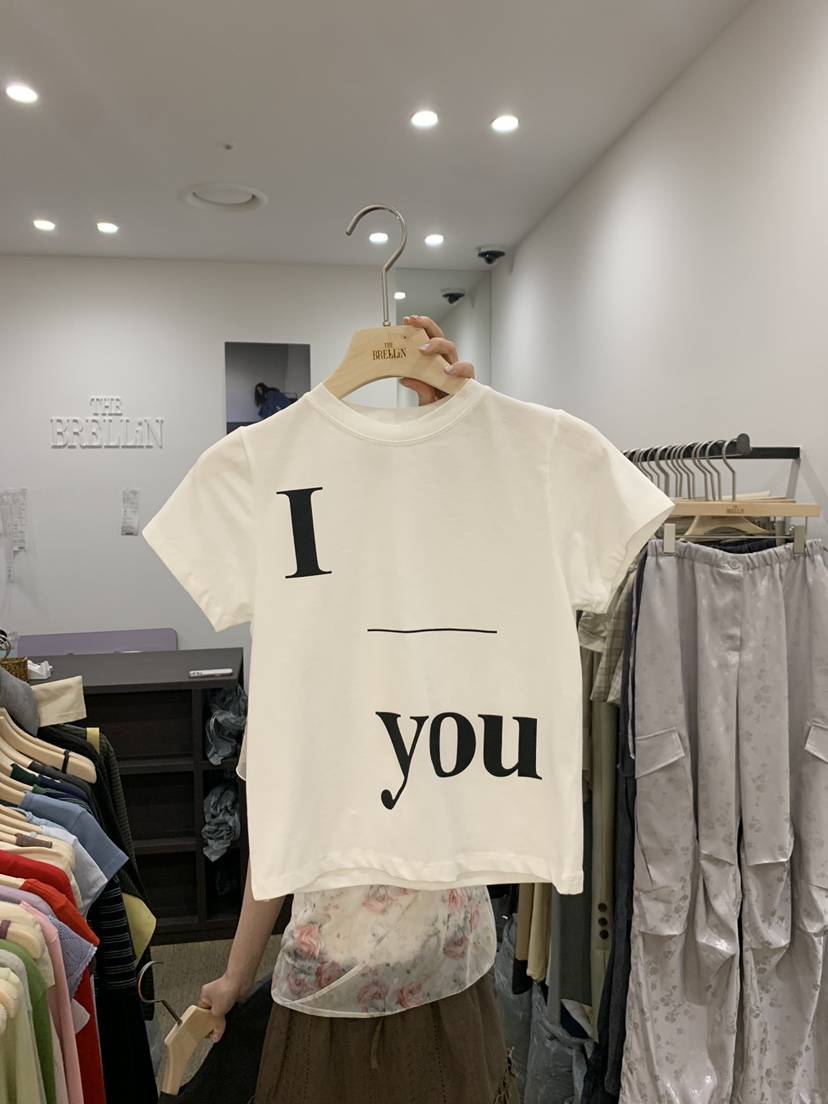BRELLIN韓國代購女士新款時尚職業人氣推薦真品休閑26春夏T恤BRELLINT恤