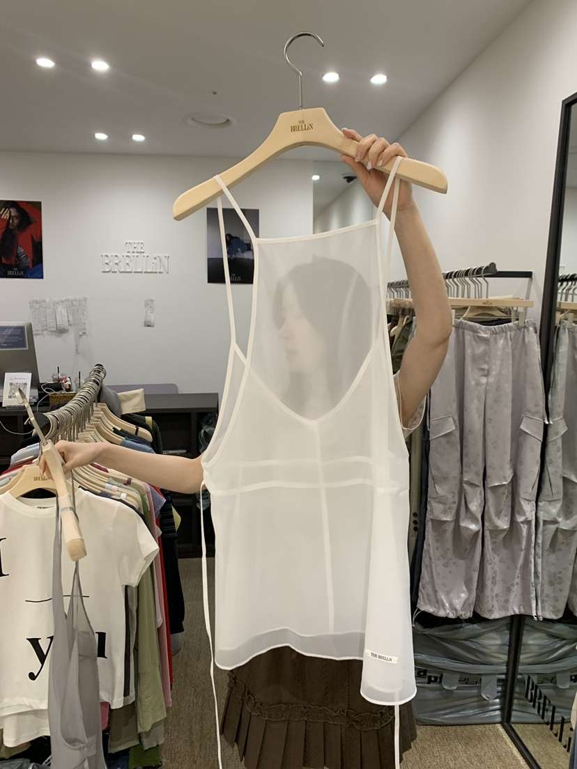 BRELLIN韓國東大門直郵女士新品人氣26夏季休閑推薦吊帶背心BRELLIN吊帶/背心