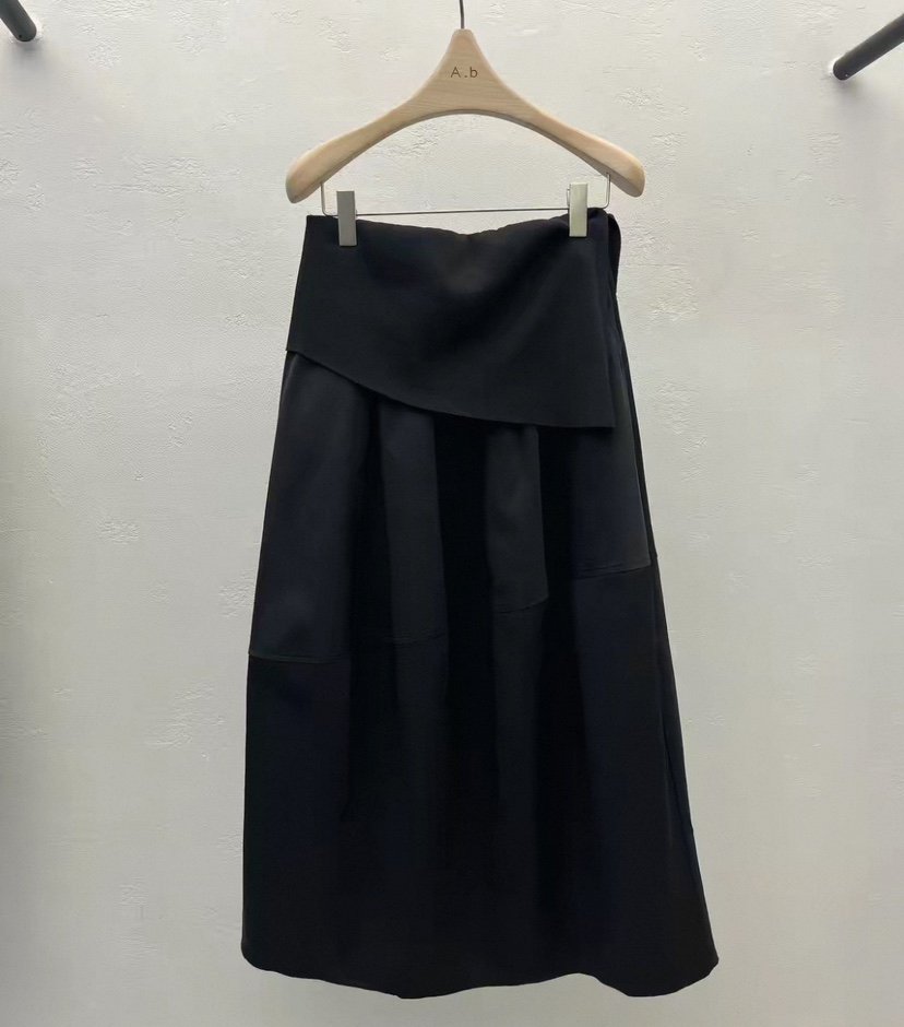 AUTUMN BEIGE-Q韓國東大門直郵女裝新款熱賣半身裙中短裙撞色A.b/AUTUMN BEIGE半身裙/中短裙