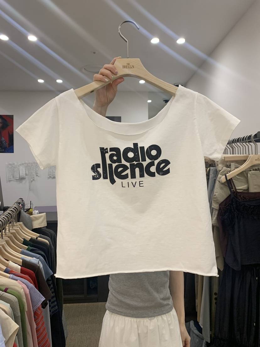 BRELLIN韓國代購女裝新品休閑推薦26夏季熱賣職業時尚T恤BRELLINT恤