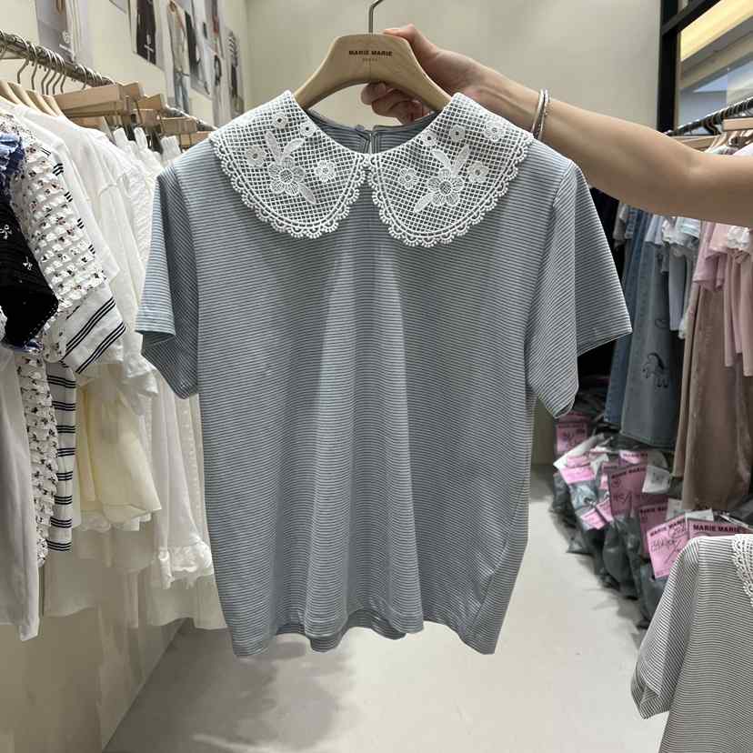 MARIE MARIE韓國代購女裝新款26春夏時尚休閑推薦熱賣T恤MARIE MARIET恤