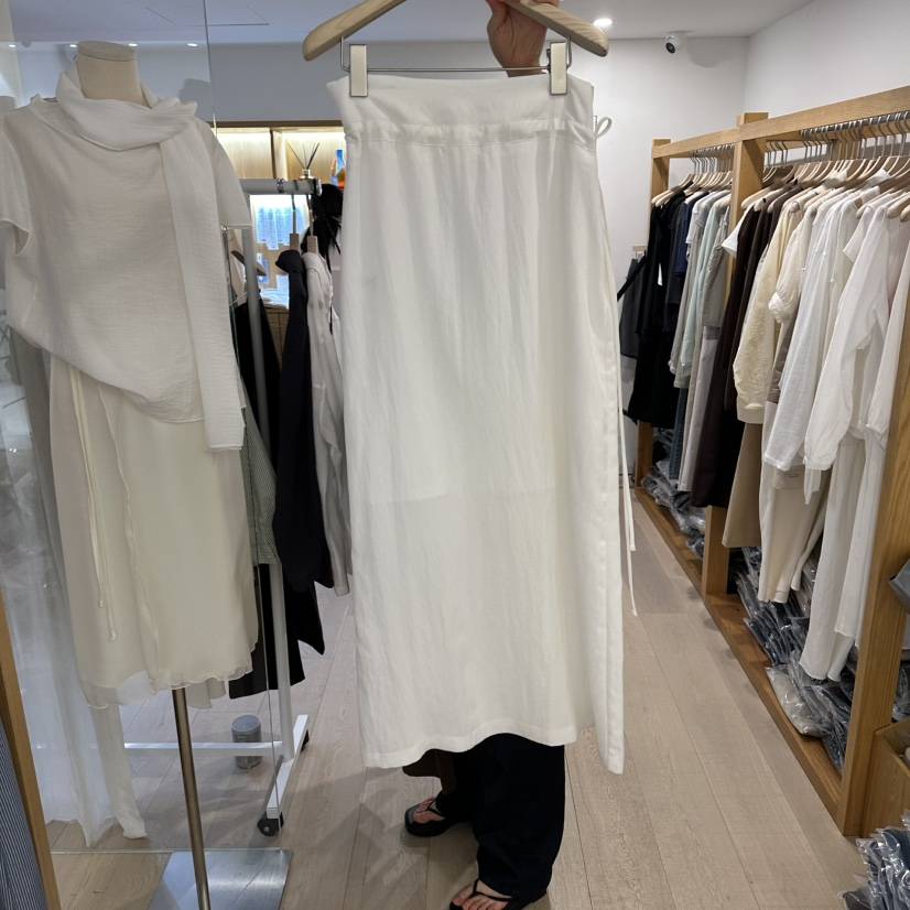 ROUNDER韓國直郵女裝新款職業休閑26夏季熱賣26春夏推薦長裙ROUNDER長裙