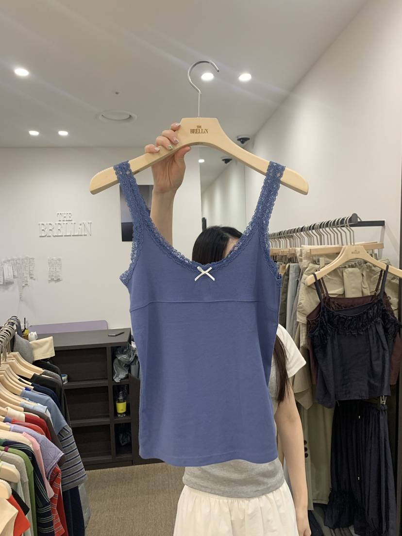 BRELLIN韓國直郵實拍女裝新款26春夏熱賣26夏季吊帶背心蕾絲BRELLIN吊帶/背心
