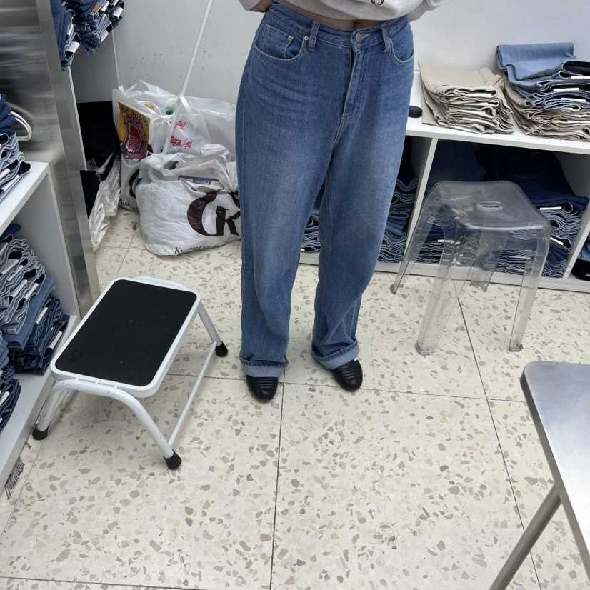 VANILLA J韓國直郵女裝新品職業休閑26夏季人氣時尚牛仔褲VANILLA J牛仔褲