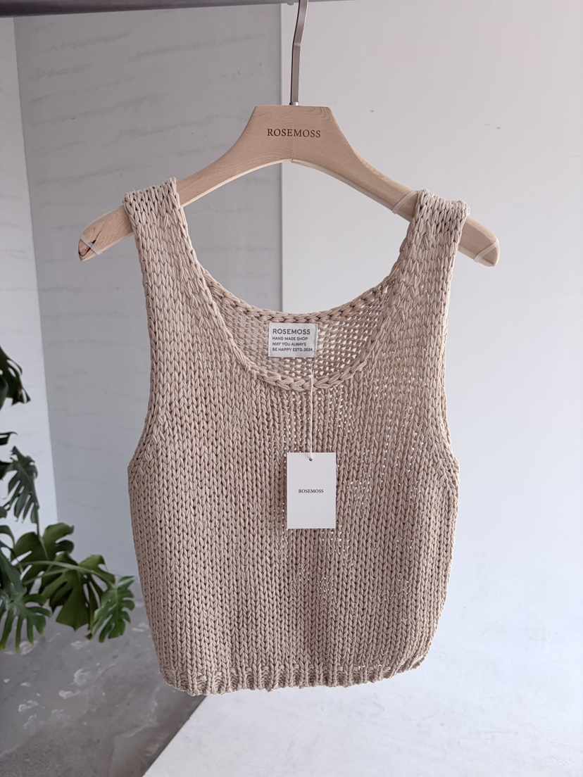 ORDINARYA/ROSEMOSS韓國直郵實拍女裝新款職業吊帶背心棉質ORDINARYA/ROSEMOSS吊帶/背心