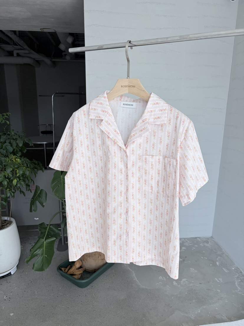 ORDINARYA/ROSEMOSS韓國代購女士新品26夏季休閑襯衫蕾絲衫ORDINARYA/ROSEMOSS襯衫/蕾絲衫