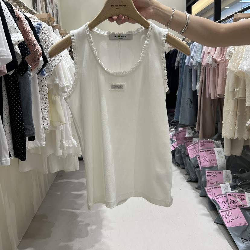 MARIE MARIE韓國代購女士新品時尚26春夏真品熱賣吊帶背心MARIE MARIE吊帶/背心