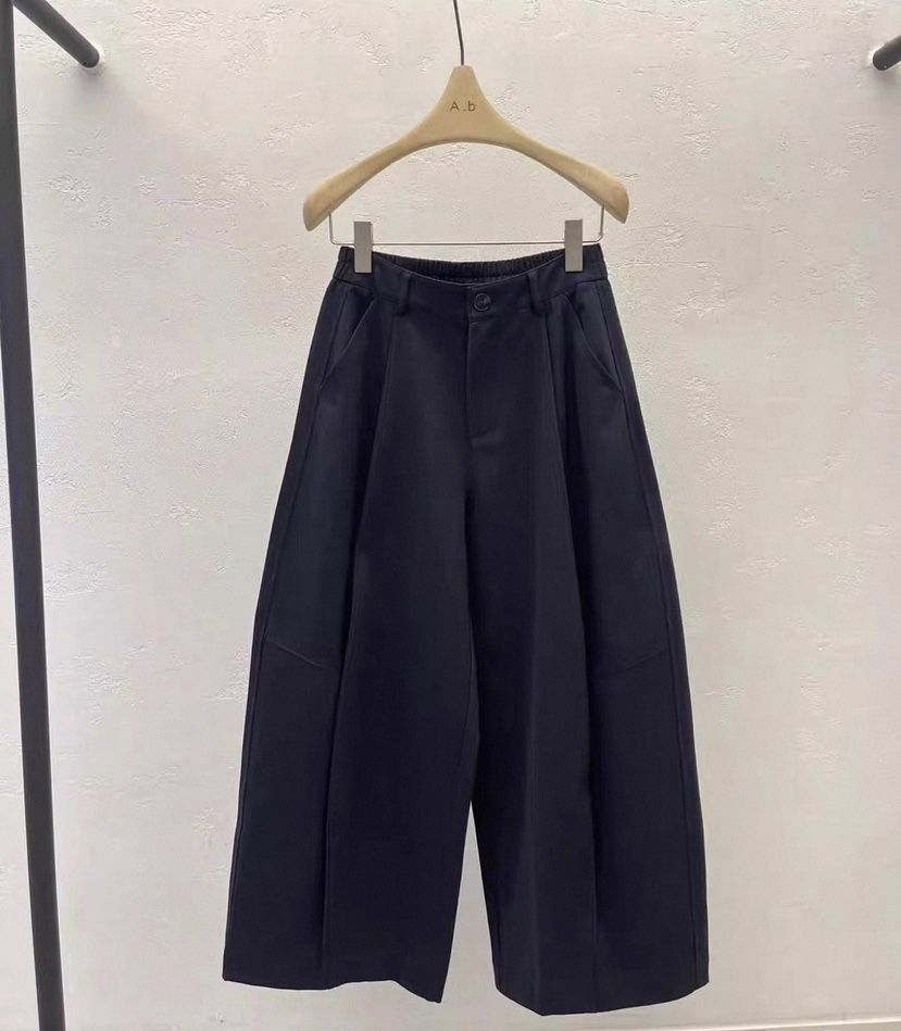 AUTUMN BEIGE-Q東大門直郵女裝新品26春夏休閑褲闊腿褲A.b/AUTUMN BEIGE休閑褲