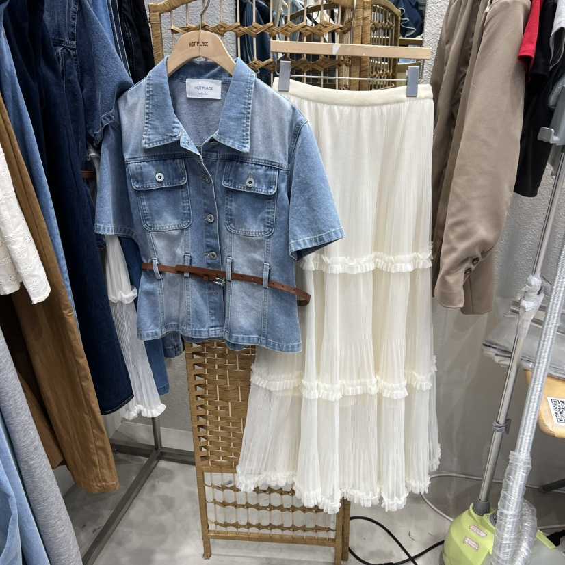 HOT PLACE/DREAM GIRIS/HOT ISSUE東大門實拍女士新品時尚套裝包含腰帶套裝HOT PLACE/DREAM GIRIS/HOT ISSUE套裝