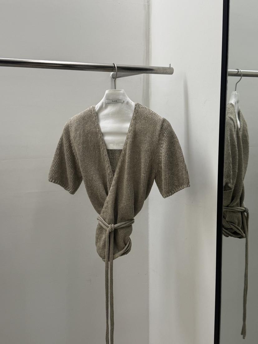 REGULARLY/PLACOR韓國代購女士新品推薦真品針織衫亞麻布REGULARLY/PLACOR針織衫