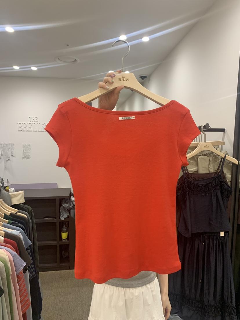 BRELLIN韓國直郵女士新款推薦26夏季休閑人氣26春夏熱賣T恤BRELLINT恤