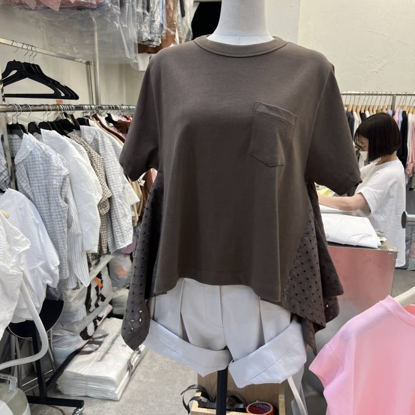 DA YLOG東大門代購女裝新款26春夏熱賣時尚休閑真品T恤刺繡DA YLOGT恤