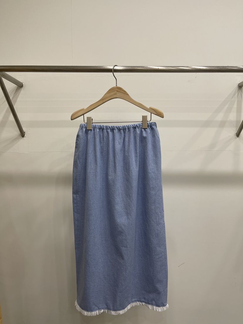 FIFTY韓國代購女裝新款時尚職業26春夏真品休閑推薦人氣長裙FIFTY長裙