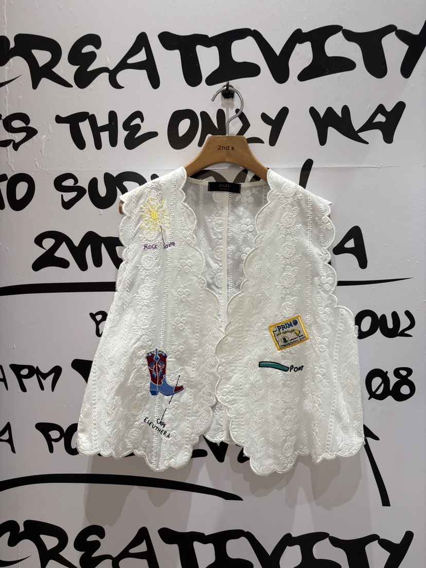 2ND K東大門直郵女裝新品人氣26春夏休閑職業熱賣時尚馬甲2ND K馬甲